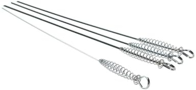 Chef Aid 10E11391 4 st grillspett, stål, beige