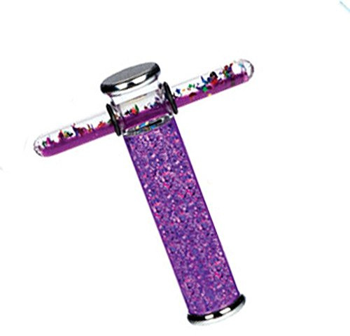 Star Magic Glitter Tube Kaleidoscope, Liquid Motion, 6 Inch Scope (Purple)