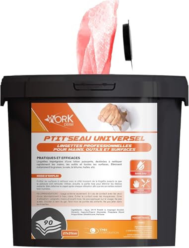 Salvietta universale professionale per la pulizia di mani, superfici e utensili - 90 salviette