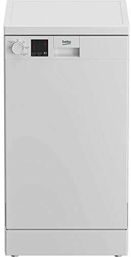 Beko DVS05C20W Slimline Dishwasher - White - 10 Place Settings, (Pack Of 1)