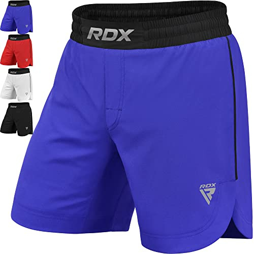 RDX MMA Short pour d'Entraînement et Kick Boxe - Parfait Grappling, Sparring, Arts Martiaux, Cage Fight - Shorts pour BJJ, Muay Thai, Fitness Musculation et Sports de Combat