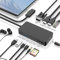 Surface Dock, Surface Docking Station, 12-in-1 Triple Display (2HDMI 4K+VGA) Microsoft Surface Dock mit für Surface Pro 9/8/X/7/6/5/4/3, Surface Book 3/2,Surface Book, Surface Laptop 5/4/3/2/1/go