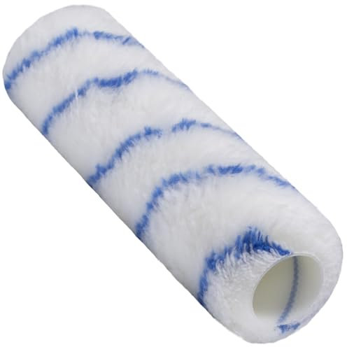 AERZETIX - C68548 - Set di 3 manicotti rullo di vernice senza manico 230mm a pelo lungo 18mm - Ø75mm - diametro apertura 38mm - per pareti esterne con superfici ruvide