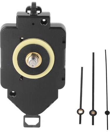 DIY-Uhrwerk-Kits, Uhrwerk-Kits, Industrielle Pendeluhr, DIY-Uhrwerk-Kits, Batterie-Stromversorgung, Genaue Zeitmessung, Leise, Geräuschlos, Pendel-Uhrwerk-Kit aus ABS-Kunststoff