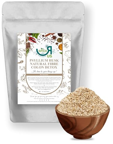 Psyllium Husk Isabgol Ispaghula by spice r us 50g-1900g (50g)