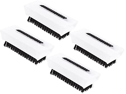 Anneome 4pcs Nail Fingernail Scrub Brush Hand Cleaning Brush for Body Scrubbing Exfoliating