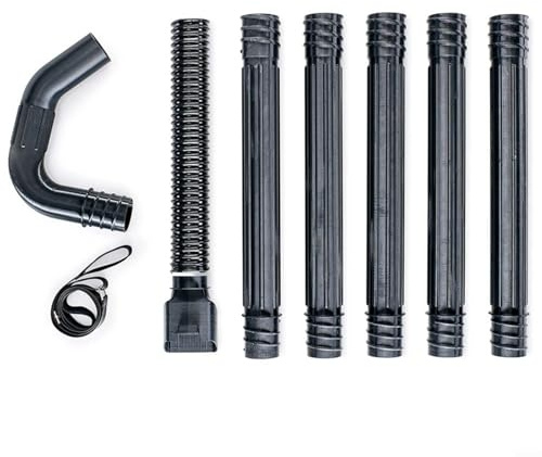 EXTRWORY Roof Gutter Cleaning Kit 51667 for Toro Tool System Efficient Debris Removal Multiple Attachments Black Plastic Home Maintenance