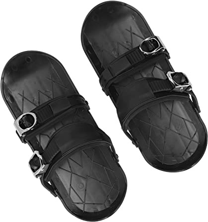 Eminchu Mini-Ski-Skates, Kurze, Dünne Skating-Ski mit Verstellbarer Bindung für Winterschuhe, Einheitsgröße, Passend für US 5–14 EU 35–48, für Skifahren Im Freien, Schneeparks