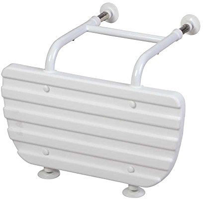 Behrend Badewannenverkürzer Extra Wannenverkürzer Badehilfe, verstellbar Saugnäpfe, weiß