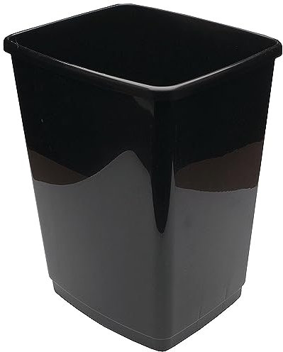 2Work Swing Bin Base Only 50 Litre Plastic Black 2W02381