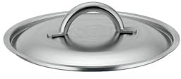 De Buyer - Couvercle en inox brossé PRIM'APPETY - 24 cm - Sans PFAS, Inox 18/10 Durable, Comptabile avec Toute la Gamme PRIM'APPETY, Plusieurs Diamètres disponibles, de 14 à 36 cm, En Inox Brossé