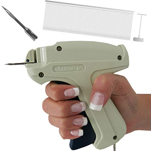 PB-Onlinehandel Etikettierpistole Arrow 9S Set 4: 5000 Fäden, 1 Nadel | Arrow 9S Standard, Heftfäden 65mm, Mark I Standard, Tag Gun, Set 4