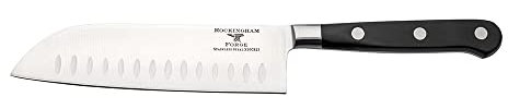 Rockingham Forge FRF 15cm Santoku Knife, Fully Forged, Pakkawood Handle