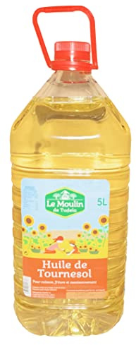 Huile de Tournesol LE MOULIN 5L/Bouteilles, Lot de 1, 2 et 3 Bouteilles - Expédition par la Sté Bo Time (3)