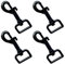 4 Pcs Dog Lead Clip Clasp Heavy Duty Swivel Eye Bolt Snap Hooks Collar Swivel Snap Hooks for Dog Leash Collar Webbing Pet Keychain Outdoor Camping Picnic