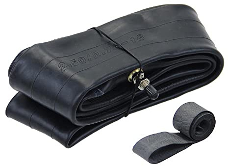 Schlauch-Felgenband-Set 2.25-18 2.50-18 2.75-18 (2 1/4, 2 1/2, 2 3/4)