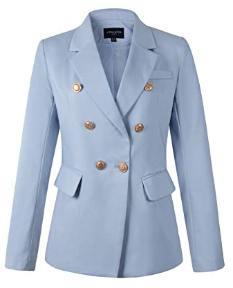 Zweireihiger Blazer für Damen, Arbeitsanzug