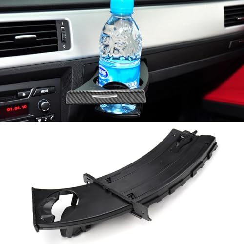TTCR-II Compatible con Portavasos Coche BMW 3 E90 E91 E92 E93 2006-2013 | Portavasos Retráctil Izquierdo Serie 3 316i 318i 320i 320d 323i 325i 325xi 328i 328xi 330i 330xi 335i 335is M3 (51459173463)