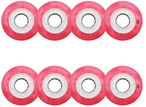 Rollschuh Rollen Rollschuhe Räder für Außen Innen 85 A LED Leuchträder 62 mm 64 mm 68 mm 70 mm 8 Stück