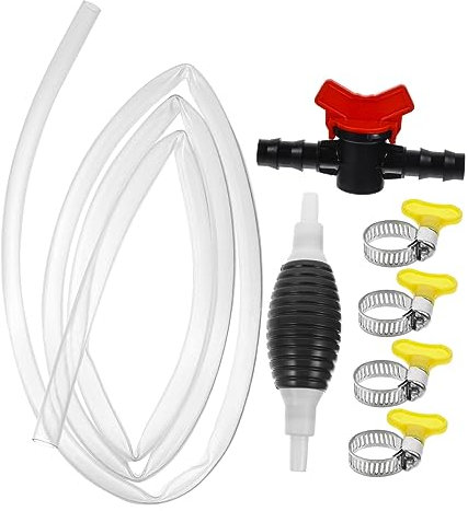 GRIRIW Kraftstoffpumpe Mit Schlauch Für Auto Manuelle Benzin Siphon Pumpe Für Öltransfer Hohe Leistung Und Zuverlässigkeit