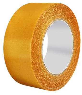 Generico Nastro a doppio lati, nastro a doppia faccia - Rotolo di nastro trasparente pesante - Pinza per mesh in fibra di vetro, adesivi per album addetti al sostegno della carta, scuola domestica