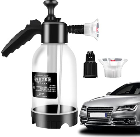 Pistola a schiuma – Nebulizzatore per piante a pressione tenuto a mano, facile da usare, potente spray da 2 l, per il lavaggio 'auto, nessun deposito, più irrigazione delle piante, concimazione