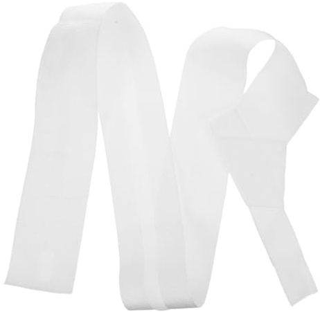 COLLBATH Ceinture Kimono Homme Large Blanche Accessoire Ajusté et Structuré Maintien Sécurisé pour Tenues Traditionnelles et Élégance Polyvalente pour Événements et Usage Casual
