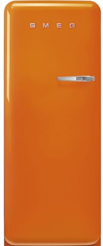 Frigorífico Smeg de 1 puerta, Inverter, 270 litros, Naranja, apertura izquierda