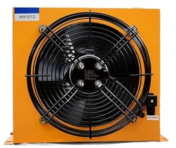 KLYDBMYT Radiatore dell'olio raffreddato ad Aria Idraulico AH1012T 24V/12V/220/V/380V Gru montata su Camion Raffreddatore del Serbatoio del Carburante modificato (DC24V)
