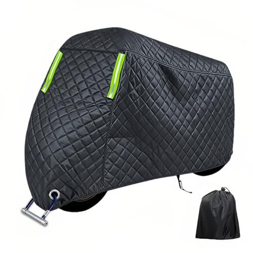 Funda antigranizo Moto para Yamaha YZF R6 1999-2020, Funda Impermeable Moto con Forro Suave para Almacenamiento Seguro Exteriores con Orificio para candado para Viento Nieve Polvo