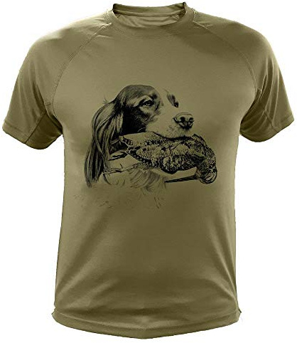 AtooDog Tee Shirt, Setter & Bécasse - SUTEK365-XL