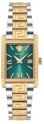 Versace Damen Uhr Armbanduhr TONNEAU VE1C01525 Edelstahl