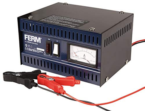 FERM Caricabatterie/Avviatore di Emergenza, 6 V/12V - 5A