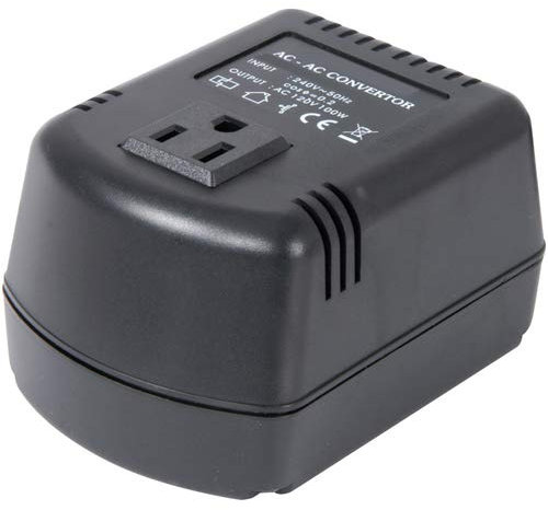 Loops UK Plug to US Socket Step Down Converter | 230V – 110V 70W Voltage Mains Adapter | USA Travel Power Outlet | Globetrotters, Travelers, Holiday, Charging Device