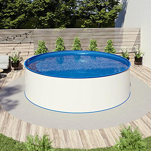 Pool Ø 3,00 x 1,35 m Folie blau 0,8mm EB Handlauf Style/Schwimmbecken
