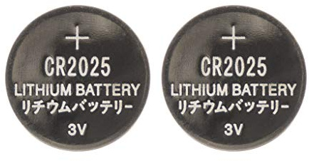 Thomson - Pack mit 2 Lithium-Knopfzellen CR2025
