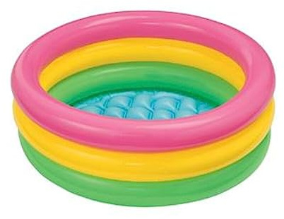 Piscine gonflable 3 anneaux pour bébés 58924NP Intex