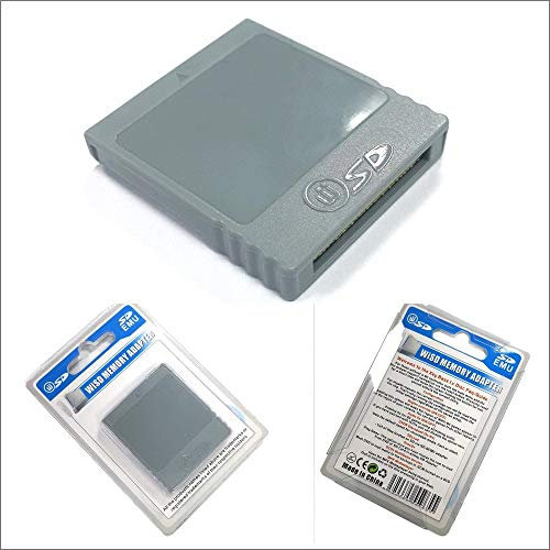 Adaptateur convertisseur de carte mémoire flash SD pour console Nintendo Wii NGC Gamecube
