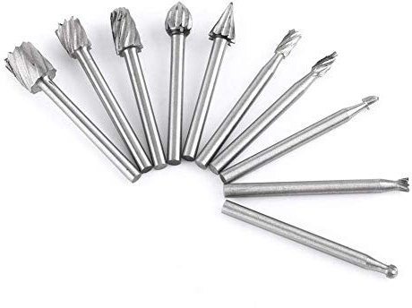 OITTo 10pcs High Speed Steel Burrs Rotated Files Carving Tool Set-Quality is Our Culture