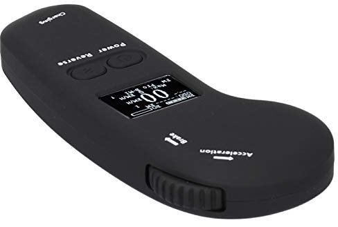 KIMISS Meepo Elektro-Skateboard mit Fernbedienung, ABS, Schwarz, Elektro-Skateboard, Kabellose LED-Display-Fernbedienung mit Einstellbarer Bremsgeschwindigkeit