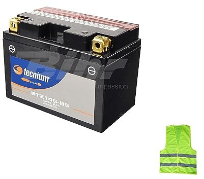 KOMPATIBEL MIT KT-M Supermoto 990 Jahr 2008 al 2010 Batterie YTZ14S-BS BATTERIEN TECNIUM BTZ14S-BS 11,2 Ampere 12 Volt BEREIT UND GELADEN Motorrad 150X87X110MM
