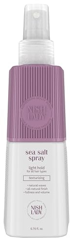 Nishlady Sea Salt Spray – lätt grepp och texturering för naturliga vågor och volym (200 ml)