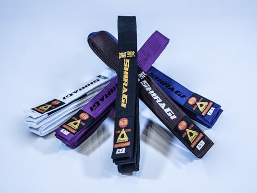 Brazilian JIU-Jitsu Gürtel Spezial Light (Schwarz, A2)