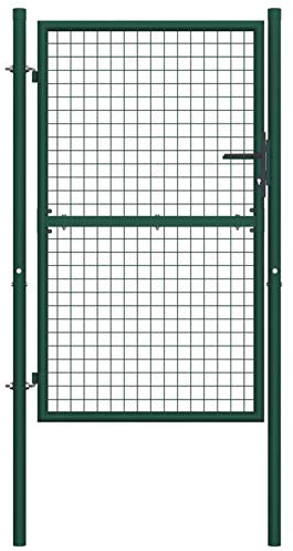 Rantry Zauntor Stahl 100x150 cm Grün Model145734