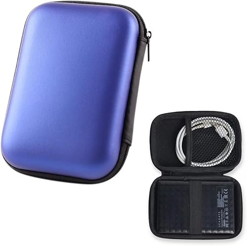Custodia per disco rigido per hard disk da 2,5 pollici e Ssd robusta custodia antiurto per portatile e estrema portatile Ssd esterno hard disk da viaggio custodia custodia