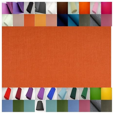 Fabrics-City terrakotta Filzstoff Bastelfilz 5mm, Dekofilz, Bastelarbeit, Bastelstoff für Kindergarten, Taschen, Dekorationen, Nähen, Basteln, Filzplatten, Bekleidung Stoff, 5358
