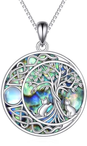 YAFEINI Chauve-souris/pingouin/chat collier en argent sterling chauve-souris cadeaux mignon Animal coeur pendentif bijoux pour les femmes
