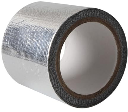 SUPVOX Rc Car Body Shell Reinforcement Tape with Heat Resistant Aluminum Foil for Model Vehicles, Sturdy Protective Adhesive Tape for Repairing and Strengthening Rc Car Shells