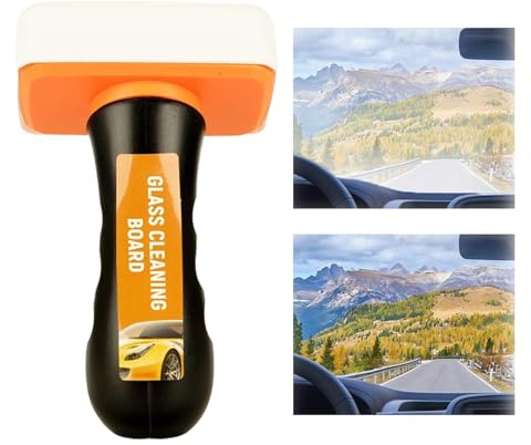 Spazzola Per Pulizia Pellicola Strumento Pulitore Parabrezza 100 ml | Rimuovi Pellicola Vetri Auto per Autovetture SUV Autocarri Veicoli Commerciali e Camper