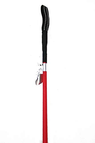 Knight Rider Colourful Riding Crop Whip (Red, 65cm)